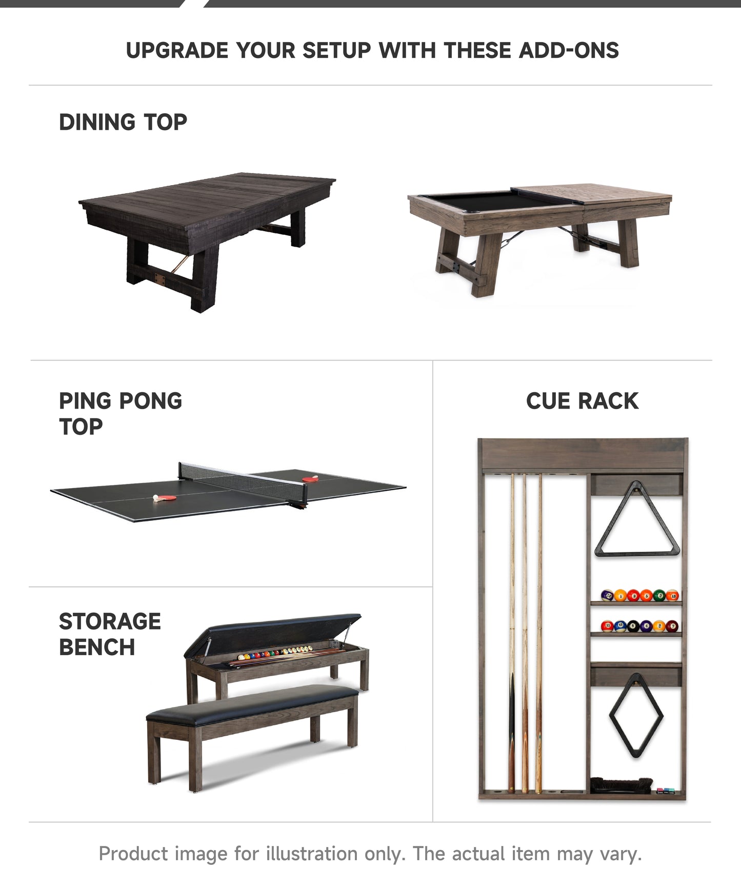 Conasauga Slate Pool Table - Raven Finish