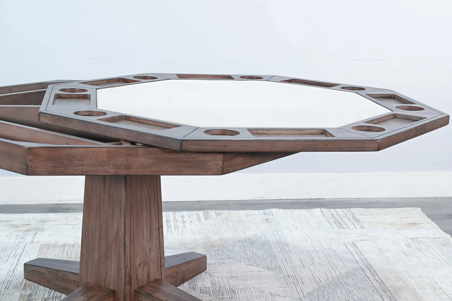 Empire USA Blaze Poker Table - Alpine Grey Finish