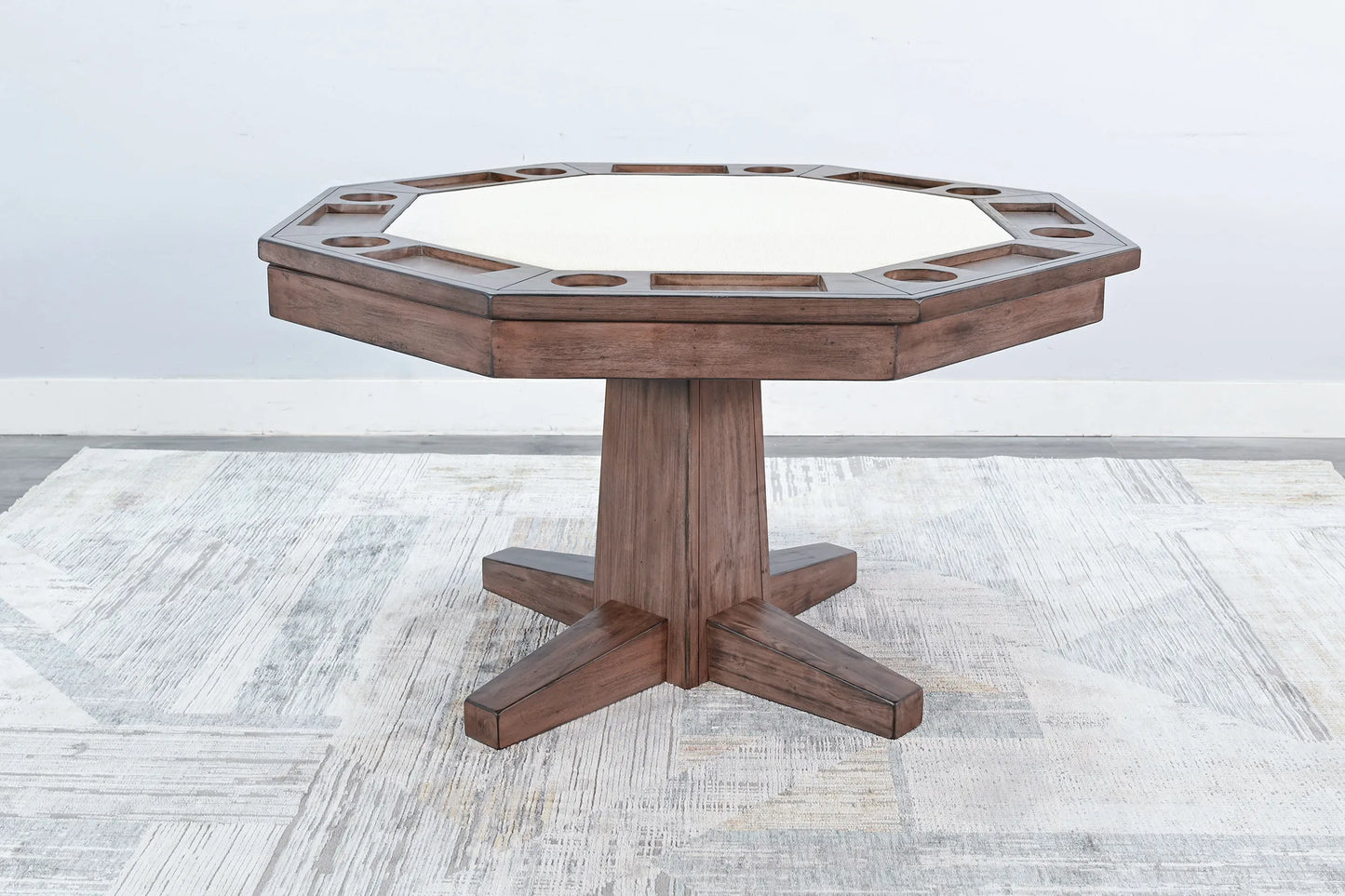 Empire USA Blaze Poker Table - Alpine Grey Finish