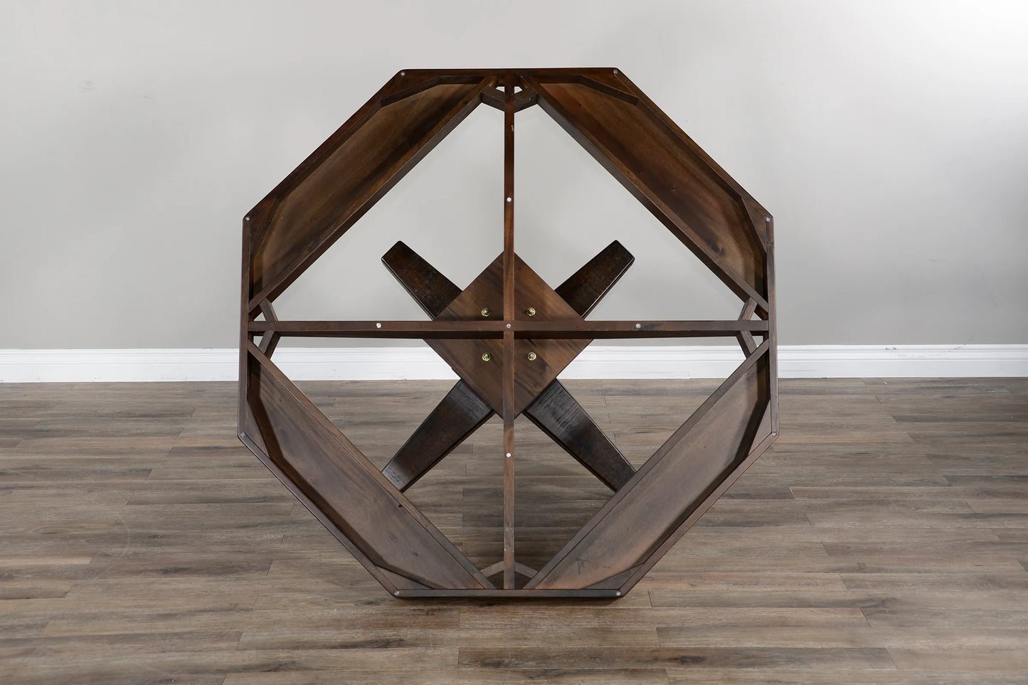 Empire USA Blaze Poker Table - Smokehouse Finish