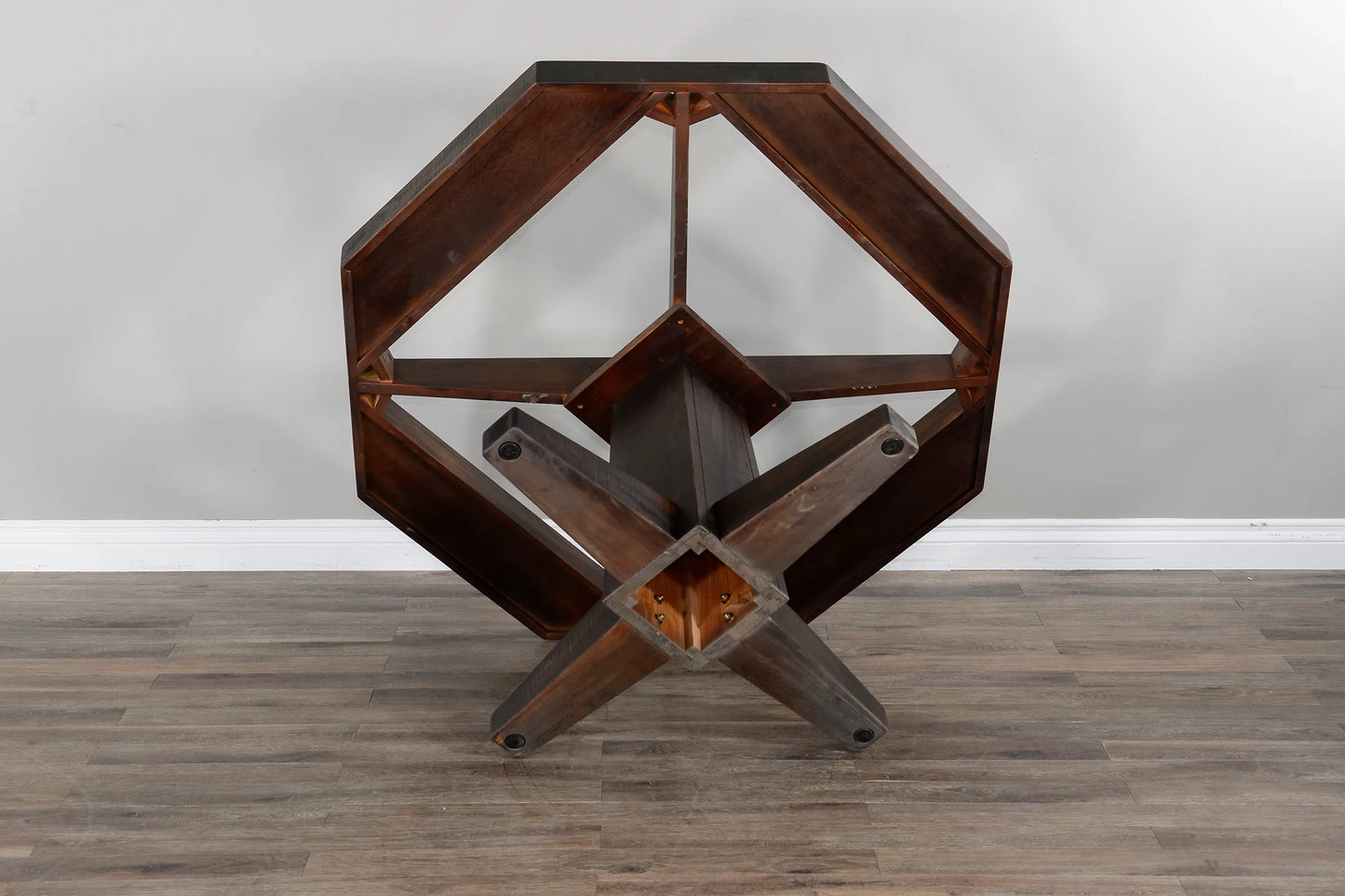 Empire USA Blaze Poker Table - Smokehouse Finish