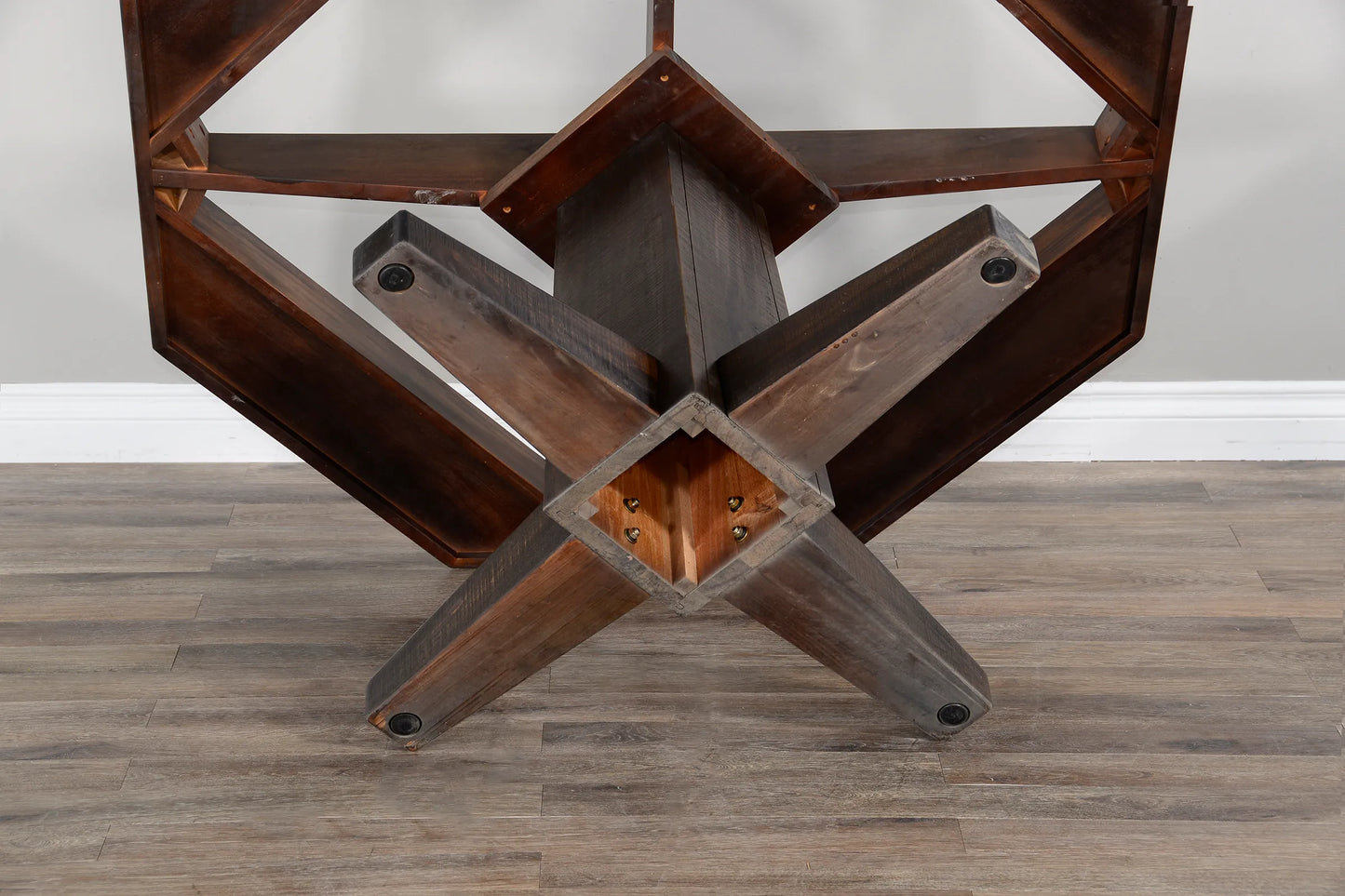 Empire USA Blaze Poker Table - Smokehouse Finish