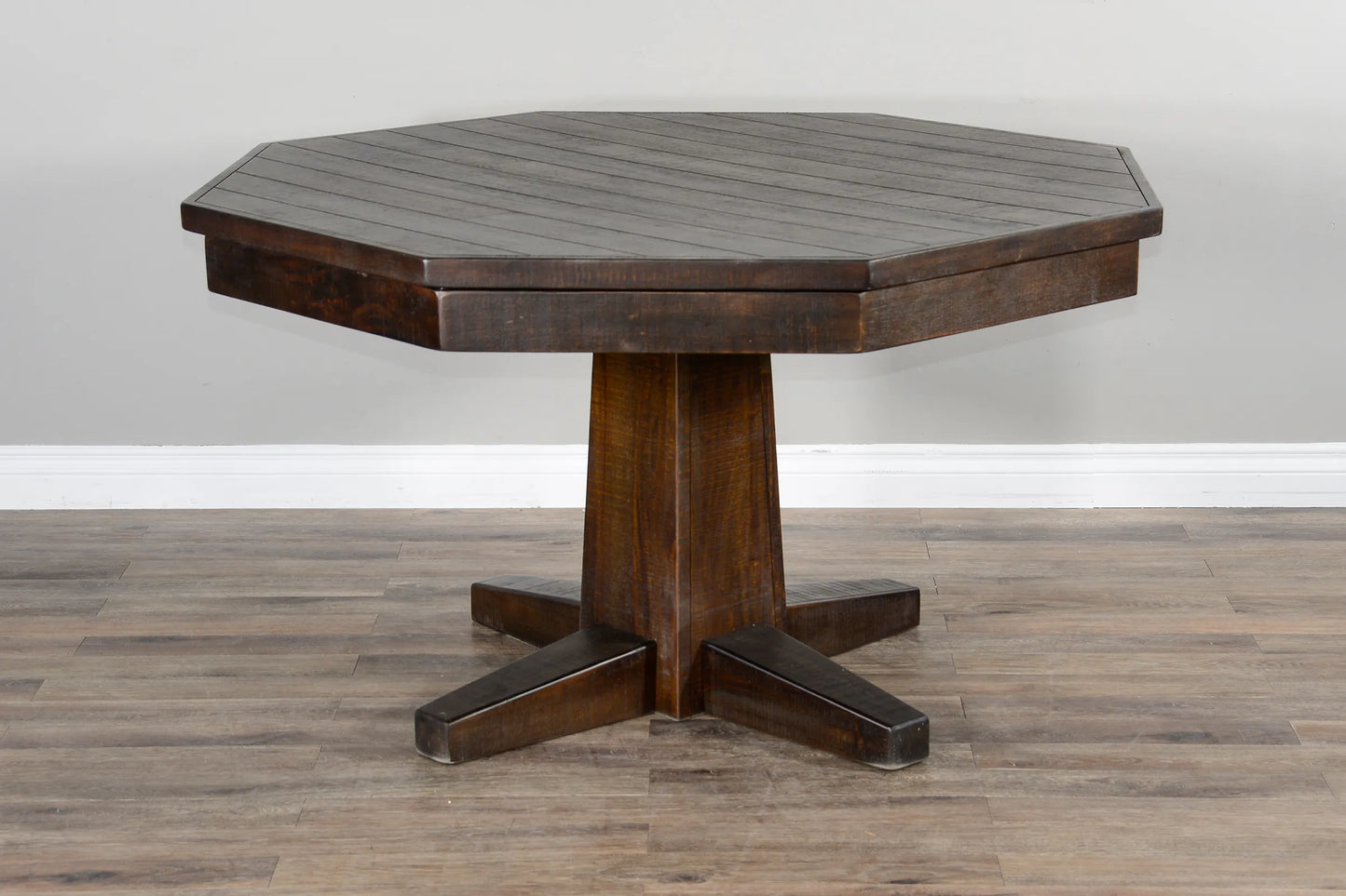 Empire USA Blaze Poker Table - Smokehouse Finish