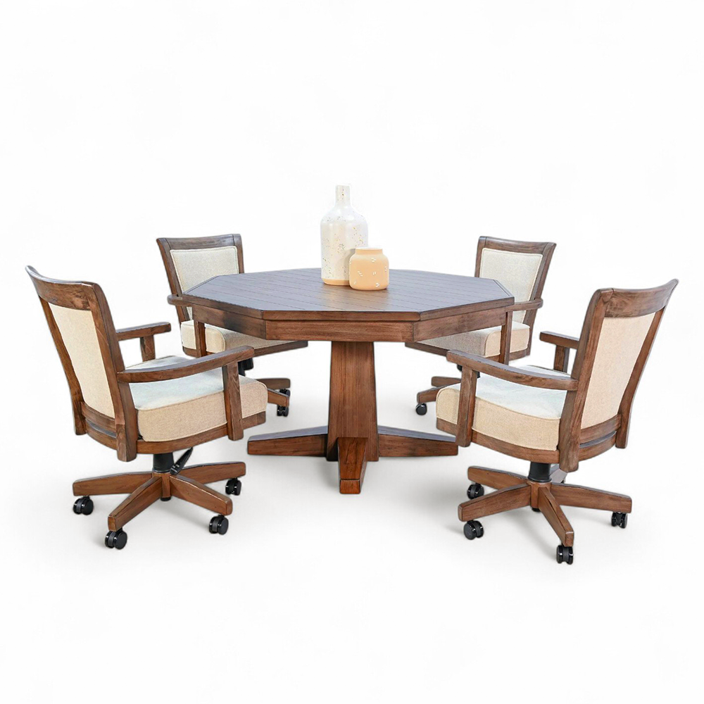 Empire USA Blaze Poker Table - Alpine Grey Finish
