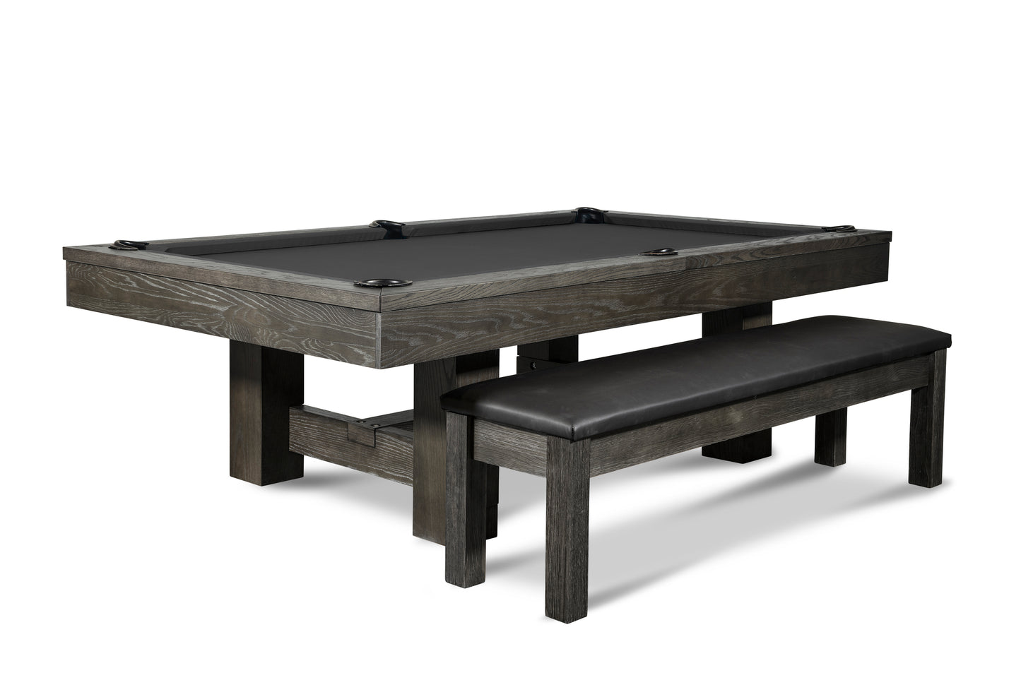 Dakota Slate Pool Table - Charcoal Finish