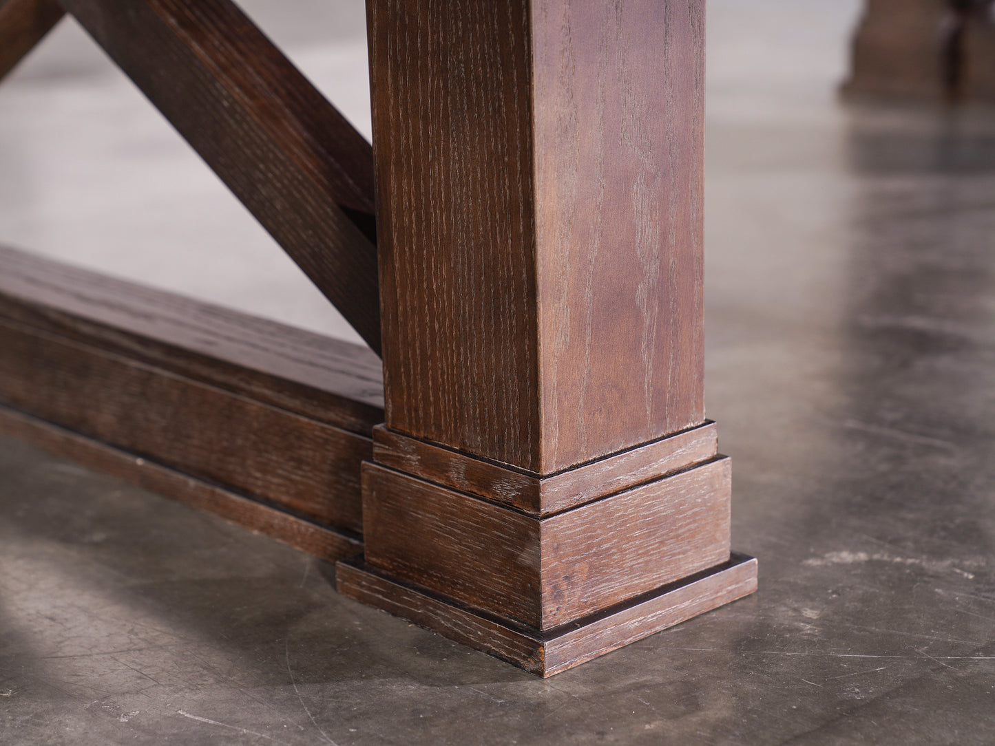Agriturismo Slate Pool Table - Brownwash Finish