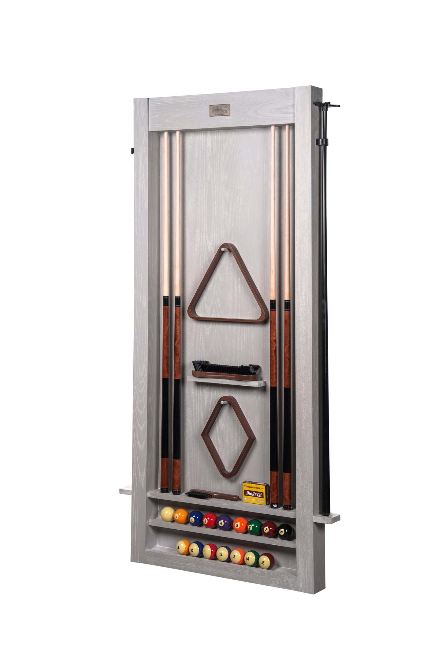 Alta Slate Pool Table - White Wash on Ash Finish