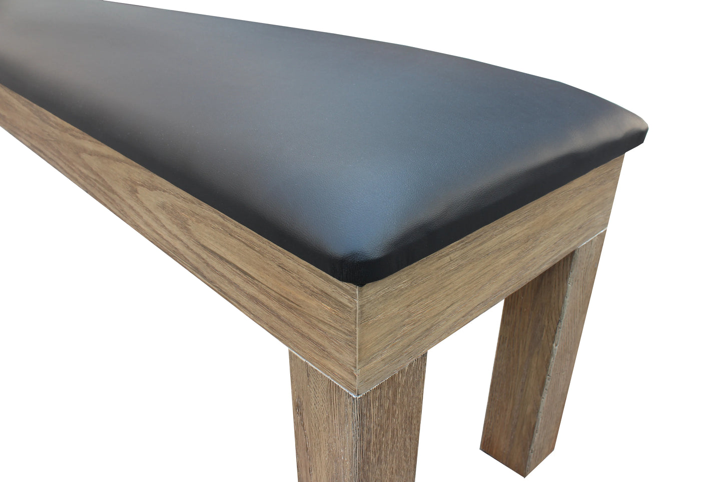 Storage Bench (Cue Rack + Seating Combo) - Wood Finish (4 colors)