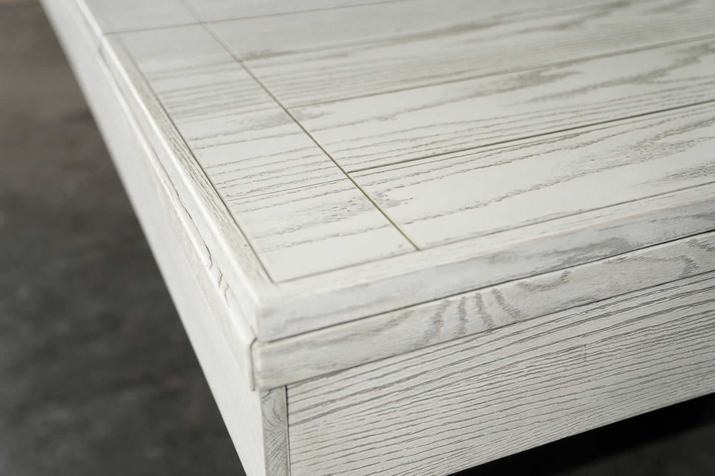 Chino Slate Pool Table - Whitewash Finish