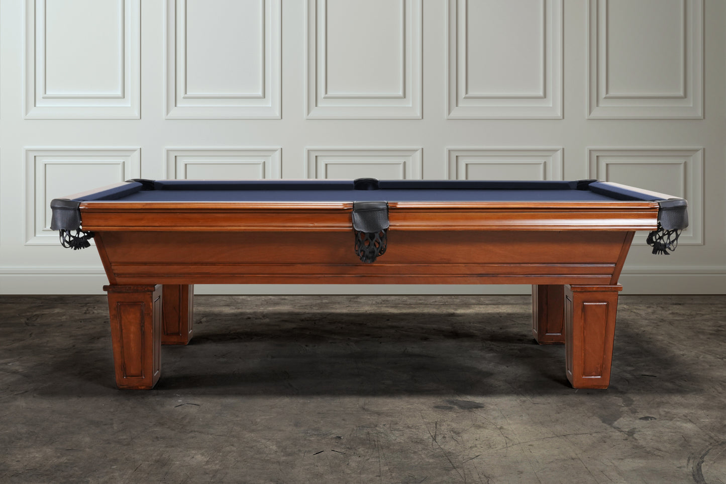 Corona Slate Pool Table - Walnut Finish