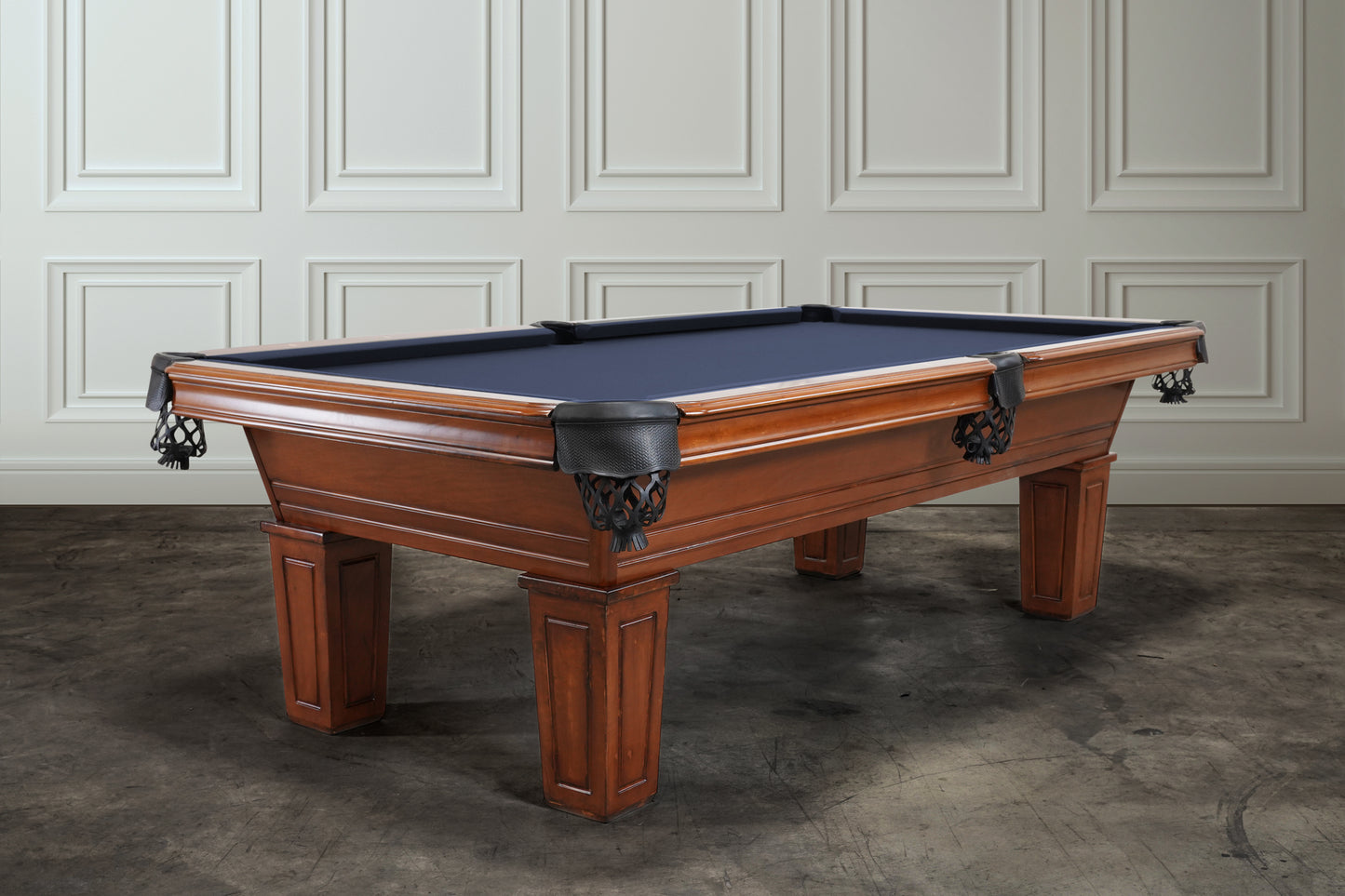 Corona Slate Pool Table - Walnut Finish