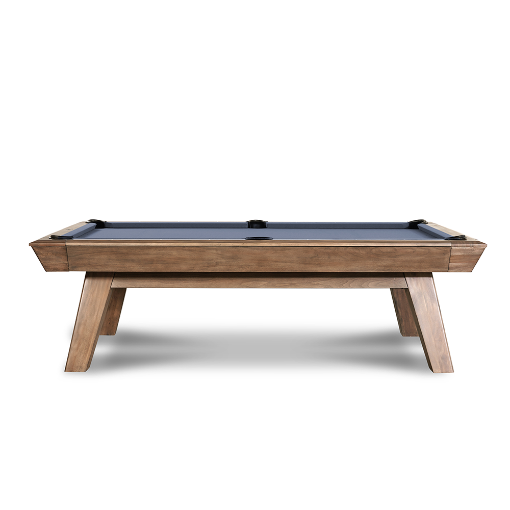 Desyn Slate Pool Table - Gray Walnut Finish