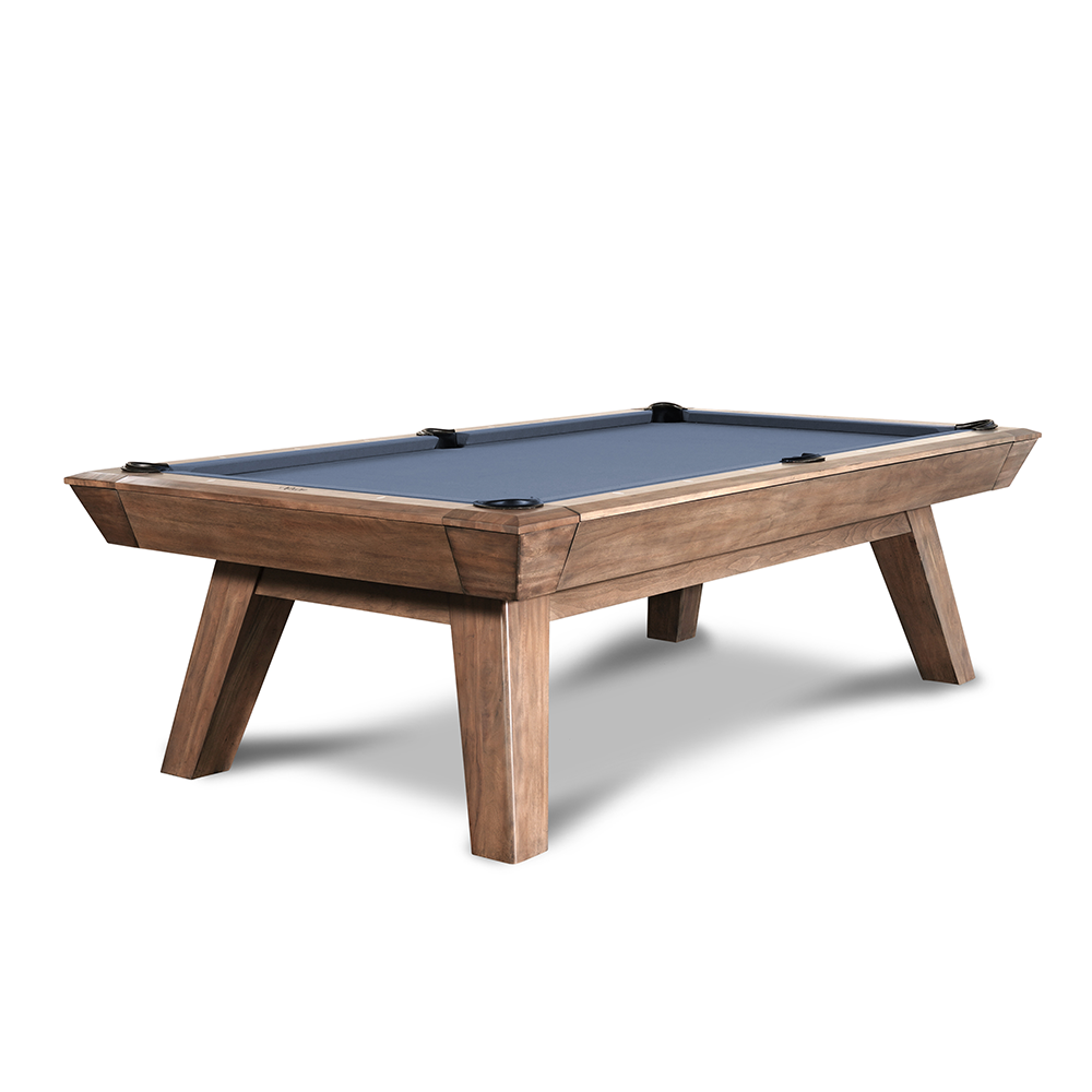 Desyn Slate Pool Table - Gray Walnut Finish
