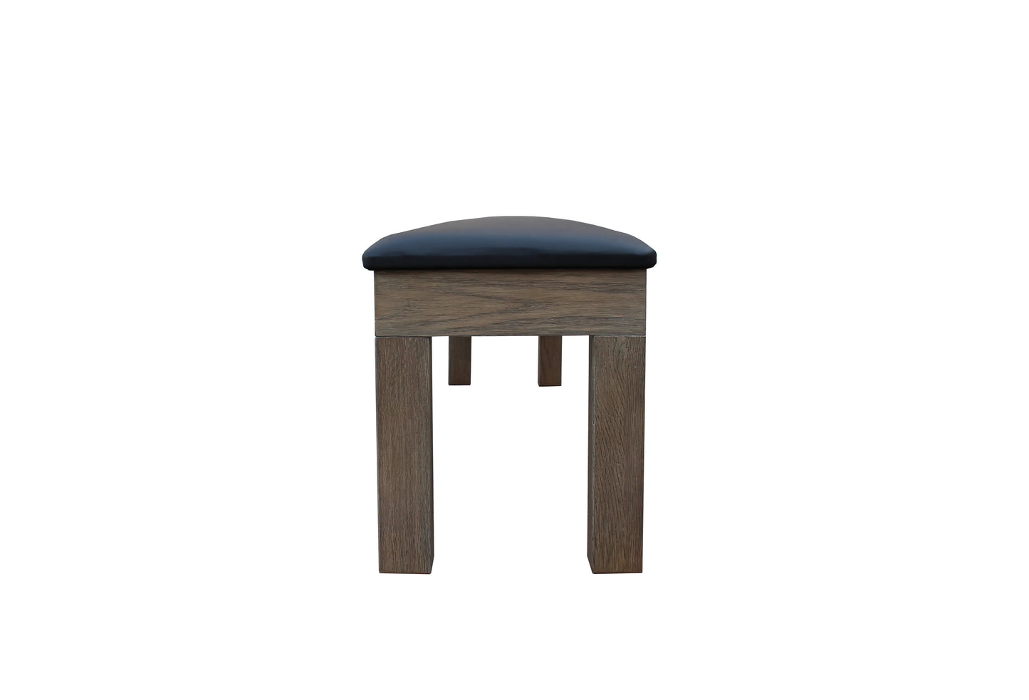 Storage Bench (Cue Rack + Seating Combo) - Wood Finish (4 colors)