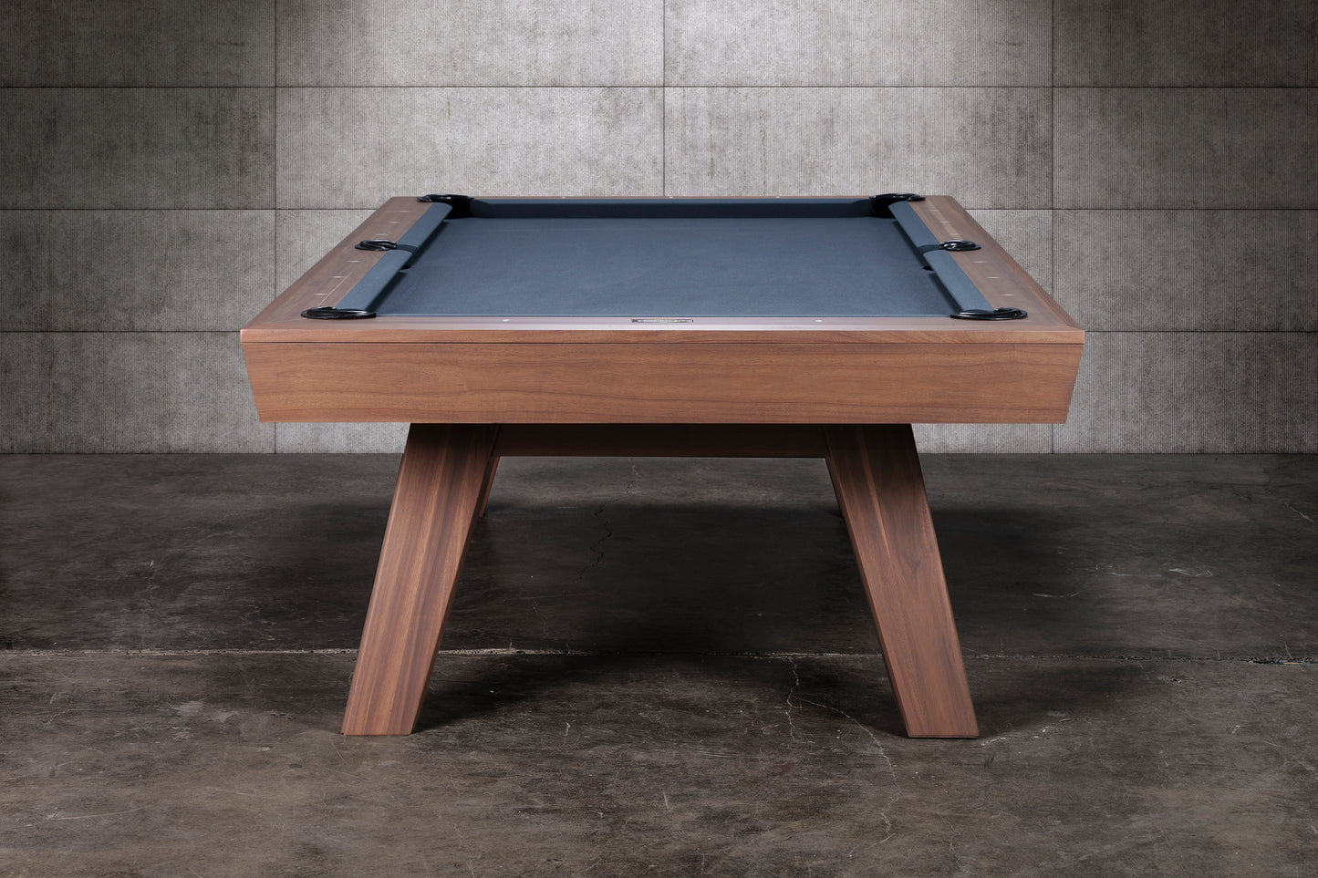 George Pool Table - Grey Walnut Finish