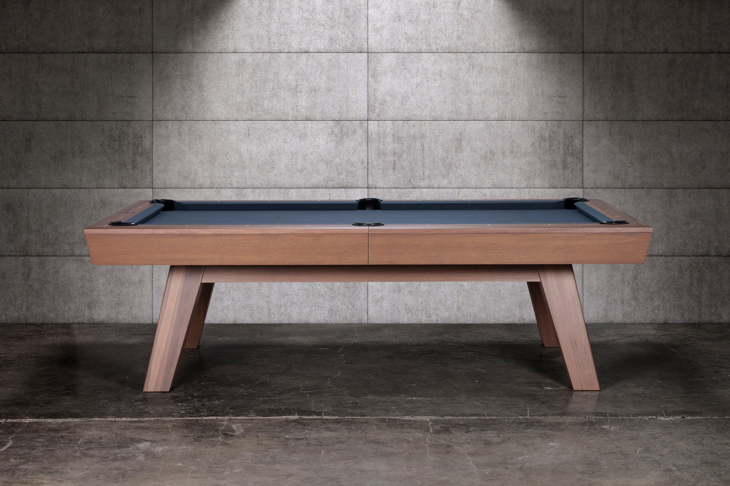 George Pool Table - Grey Walnut Finish