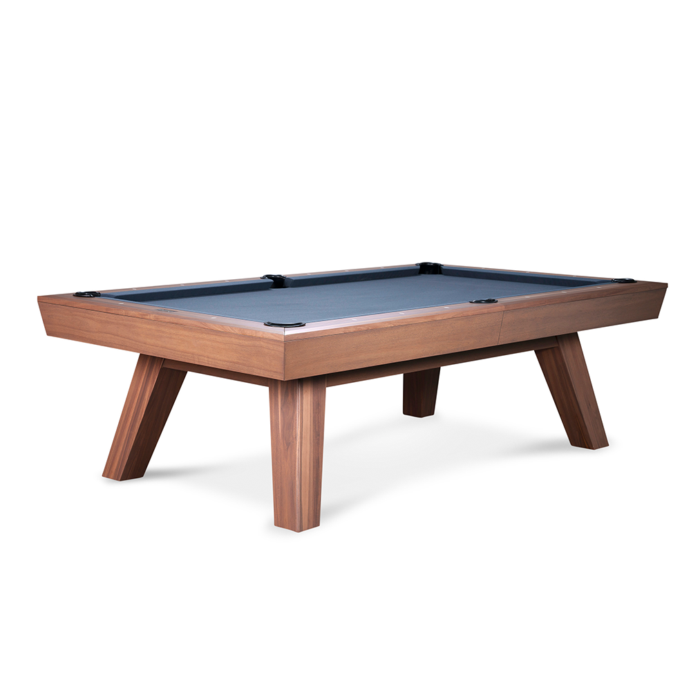 George Pool Table - Grey Walnut Finish