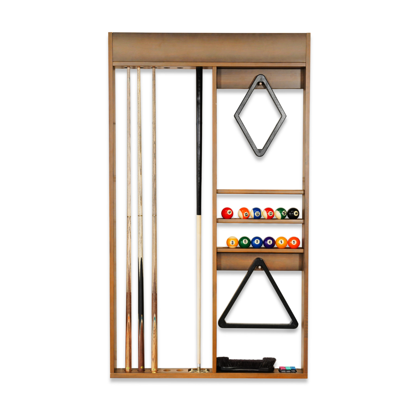 Doc & Holiday Arcadia Wall Cue Rack (9 finish color)