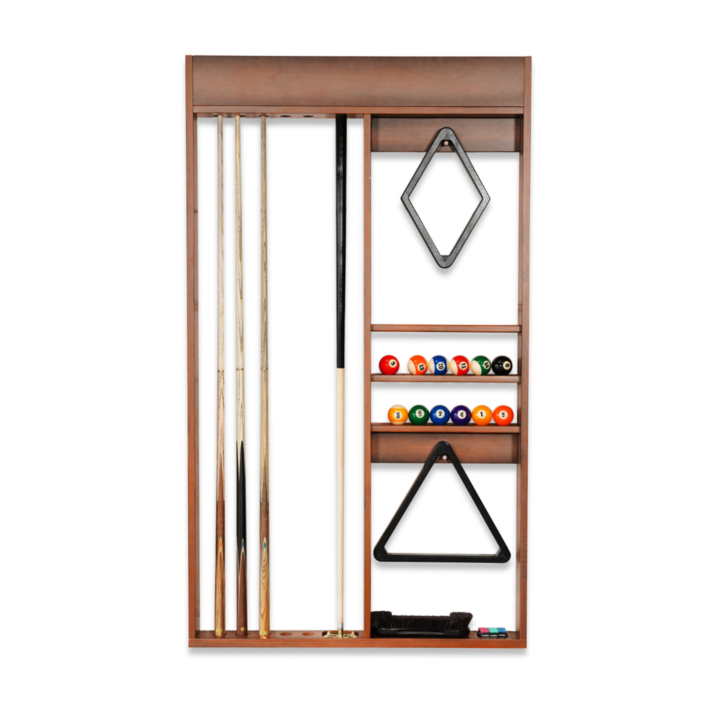 Doc & Holiday Arcadia Wall Cue Rack (9 finish color)