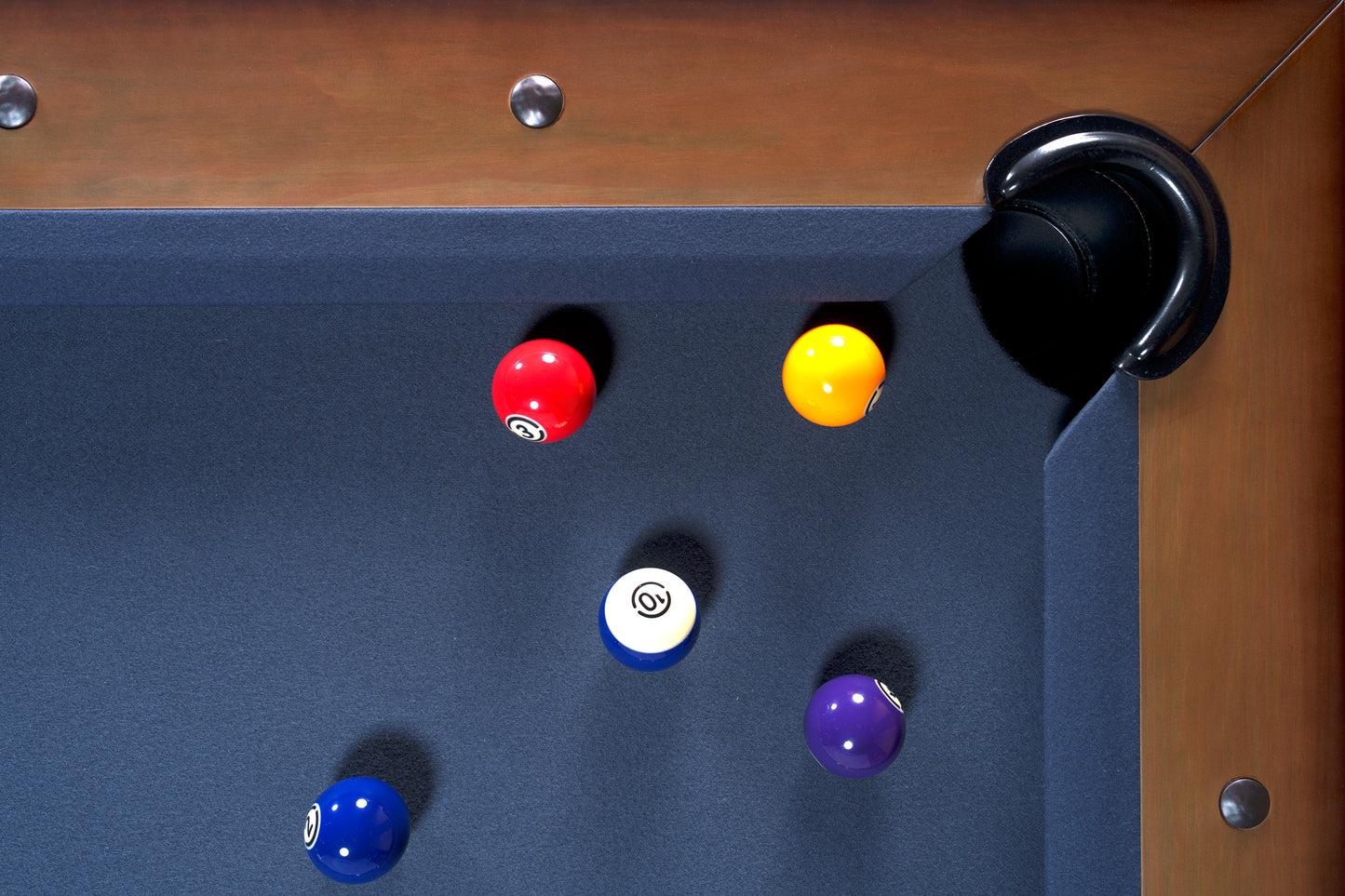 Hank Pool Table - American Chocolate Finish