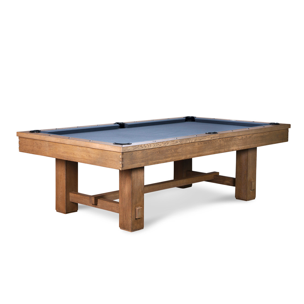 Hank Pool Table - Platnum Oaklee Finish