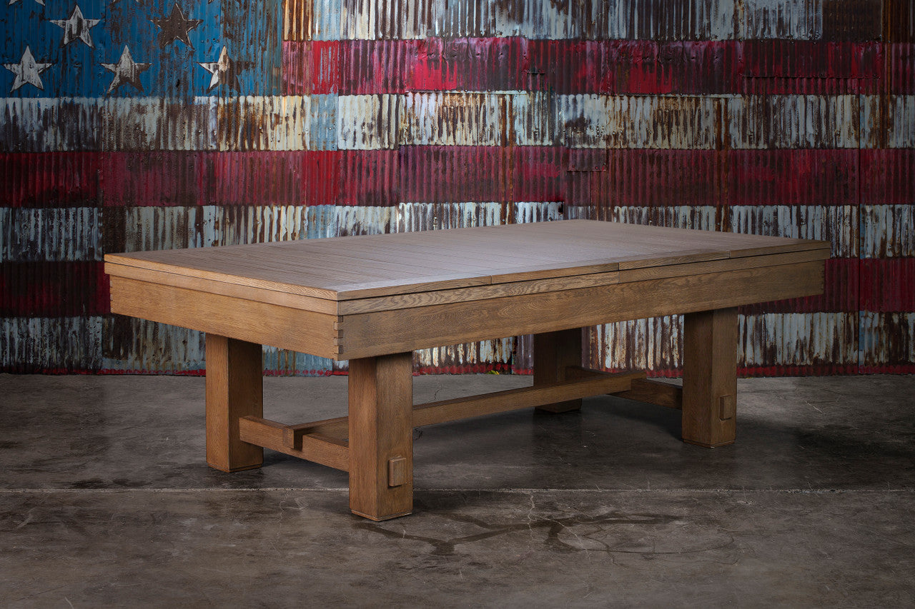 Hank Pool Table - Platnum Oaklee Finish