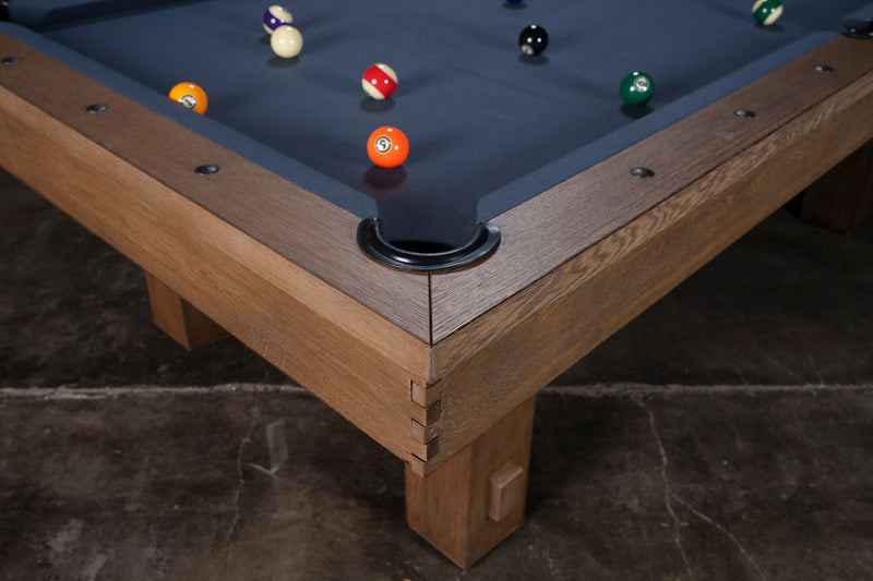 Hank Pool Table - Platnum Oaklee Finish