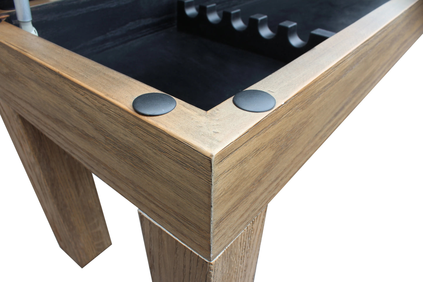 Storage Bench (Cue Rack + Seating Combo) - Wood Finish (4 colors)