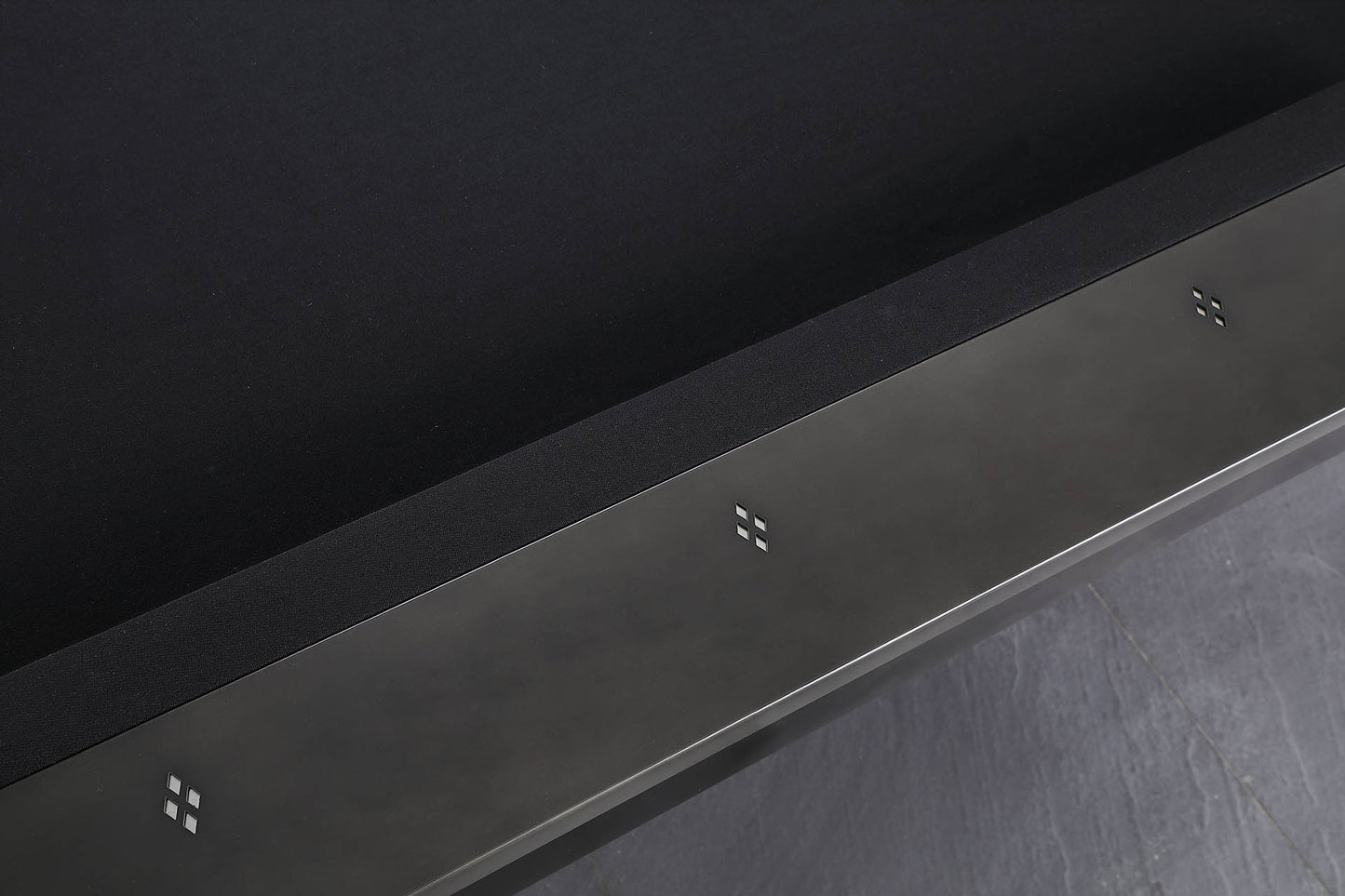 Vox Steel Pool Table - Gunmetal Grey Finish