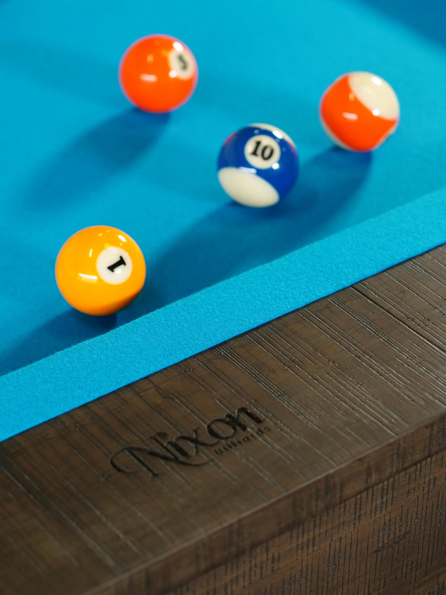Kemp Slate Pool Table - Weathered Slate Finish