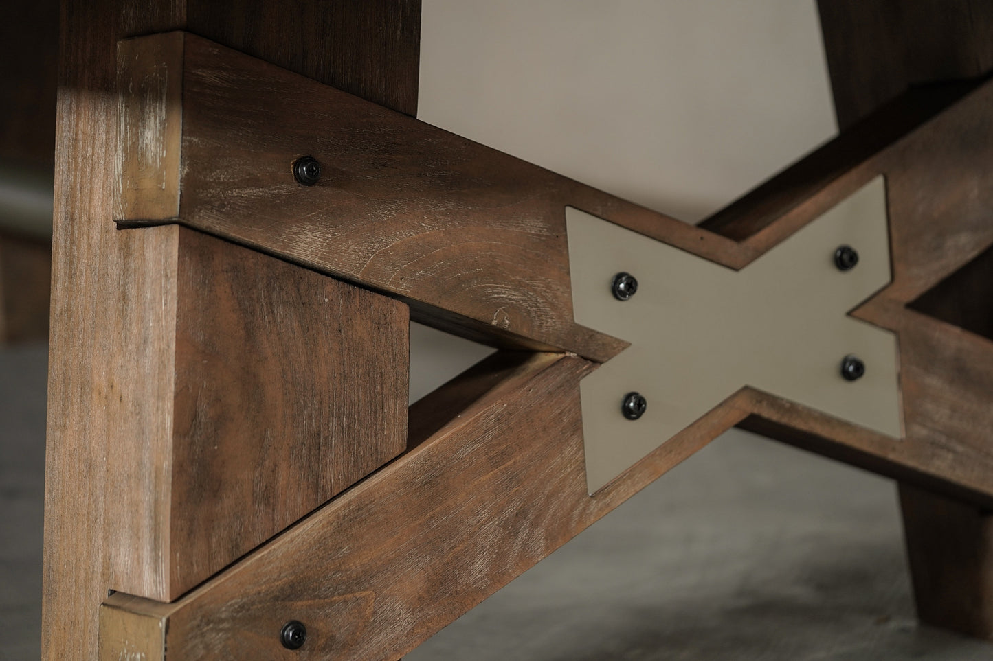 Georgia Slate Pool Table - Weathered Natural Finish