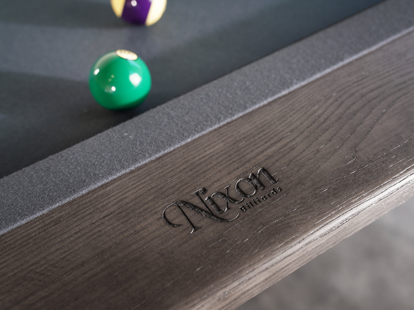 KAI Slate Pool Table - Grayson Gray Finish