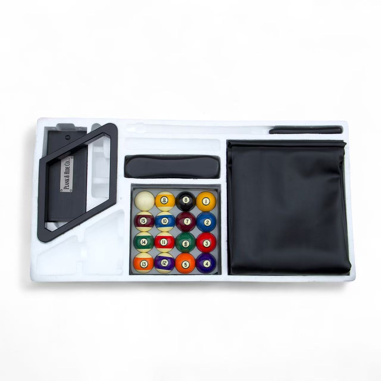 Plank & Hide - Vintage Billiard Play Kit