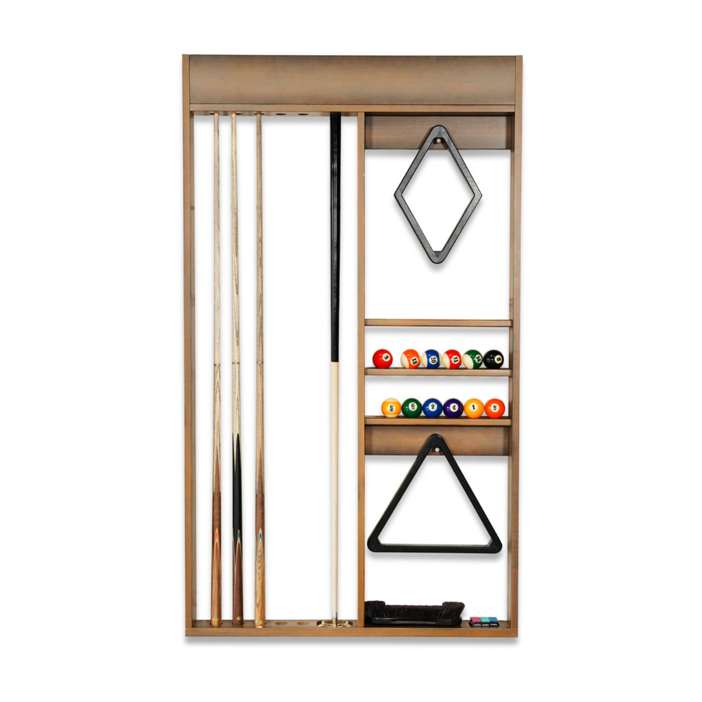 Doc & Holiday Arcadia Wall Cue Rack (9 finish color)