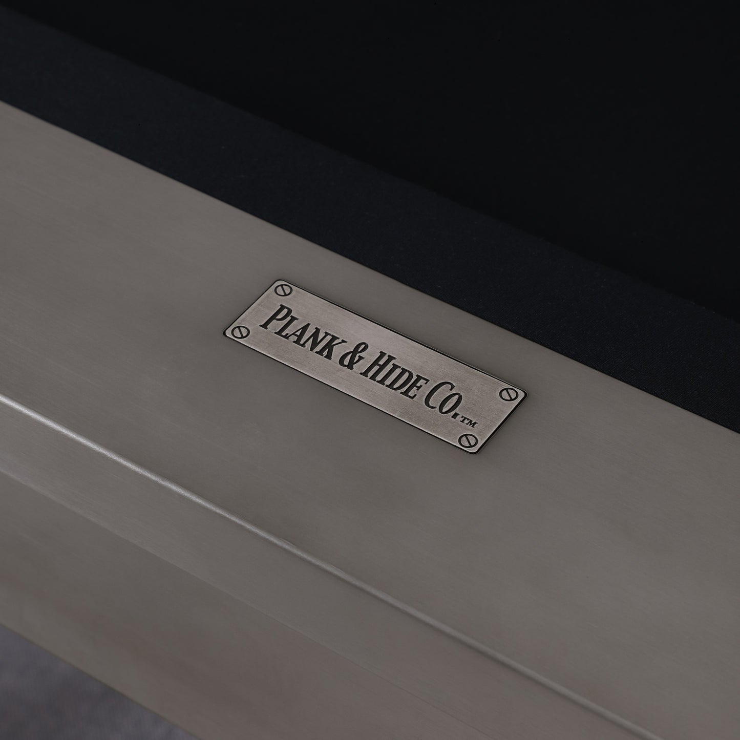 Saxon Steel Slate Pool Table - Gunmetal Grey Finish