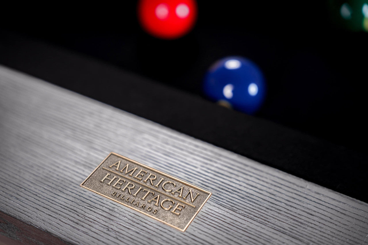 Vancouver Slate Pool Table - Marble Grey Finish