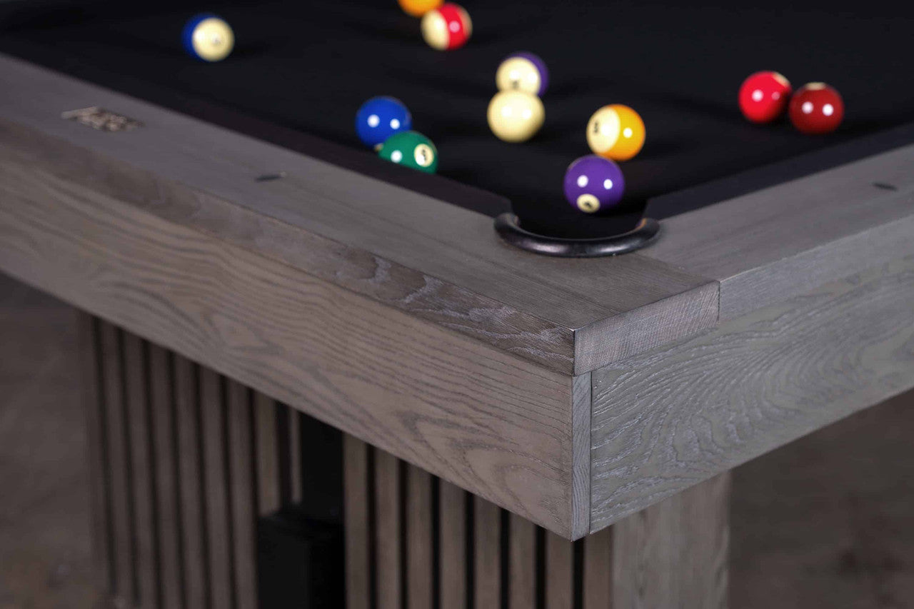 Vancouver Slate Pool Table - Marble Grey Finish