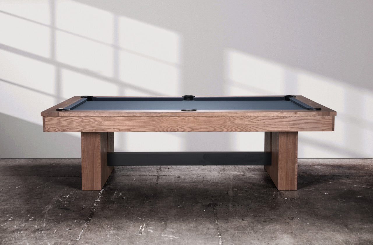 Vancouver Slate Pool Table - Honey Ash Finish