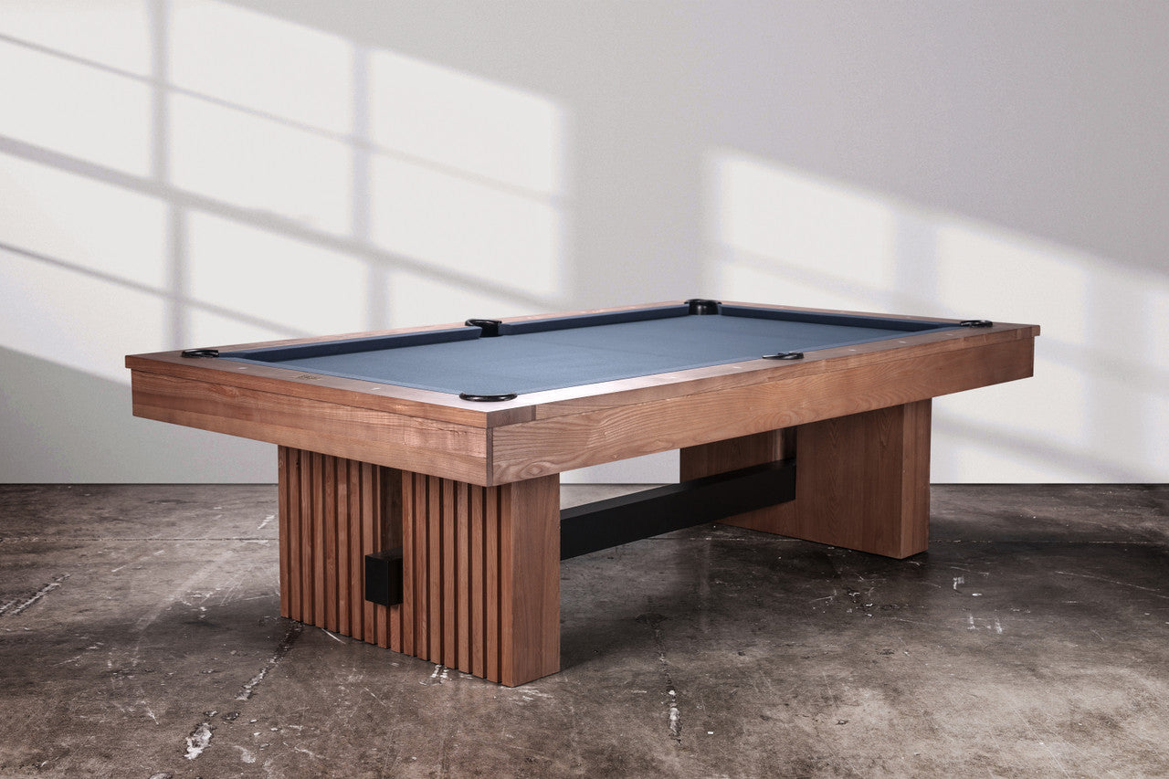 Vancouver Slate Pool Table - Honey Ash Finish
