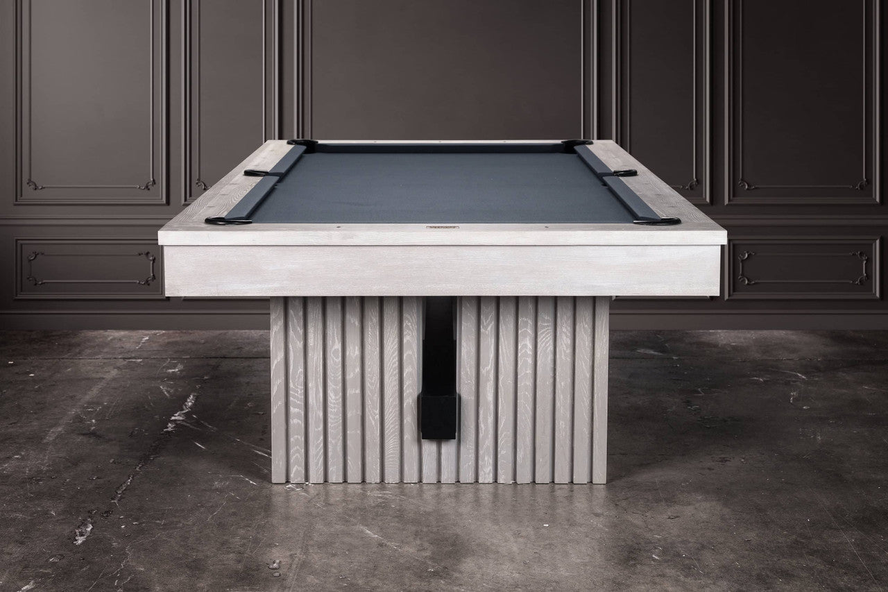 Vancouver Slate Pool Table - White Wash Finish