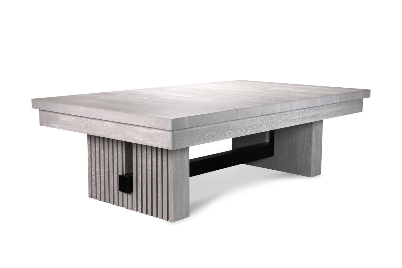 Vancouver Slate Pool Table - White Wash Finish
