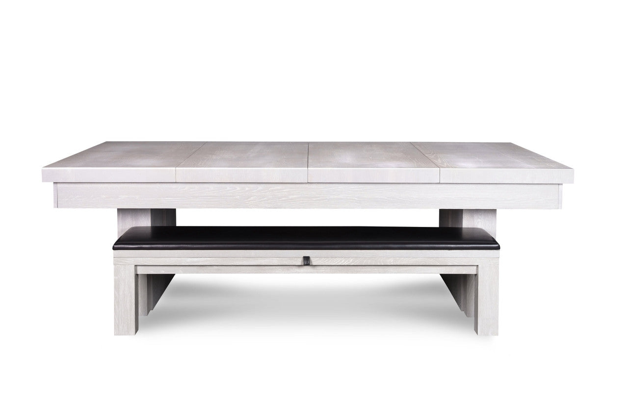 Vancouver Slate Pool Table - White Wash Finish