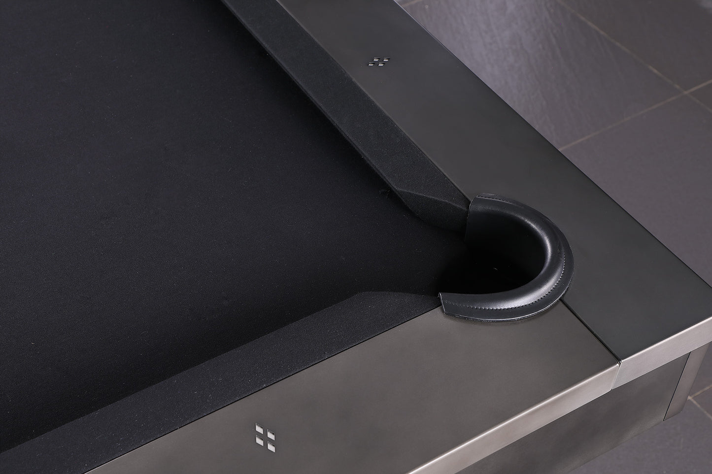 Vox Steel Pool Table - Gunmetal Grey Finish