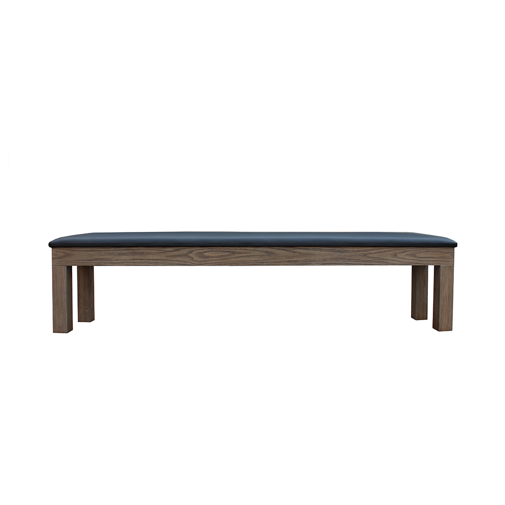 Storage Bench (Cue Rack + Seating Combo) - Wood Finish (4 colors)