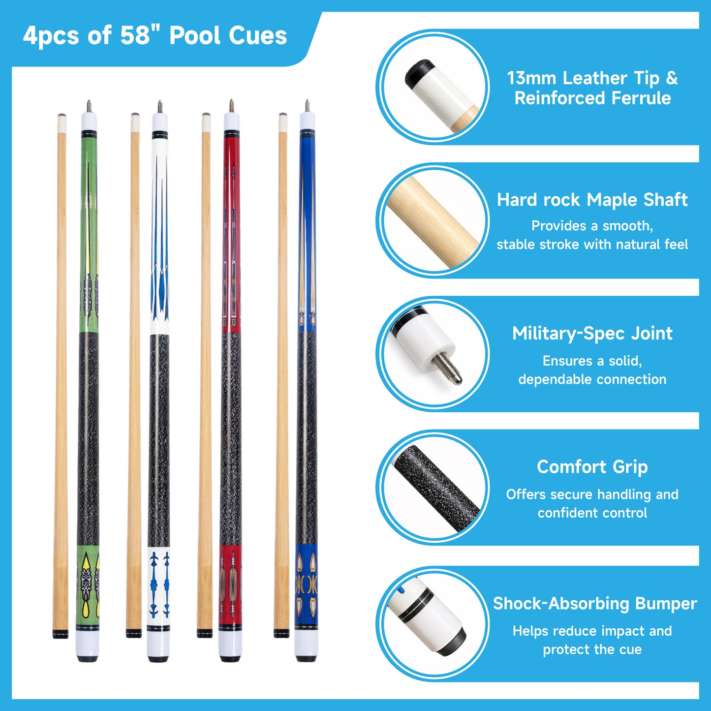 Empire 32 Piece Billiard Accessory Kit