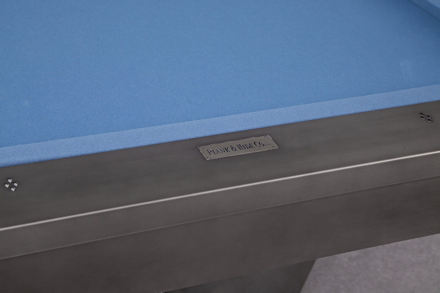 Essex Steel Pool Table - Gunmetal Grey Finish