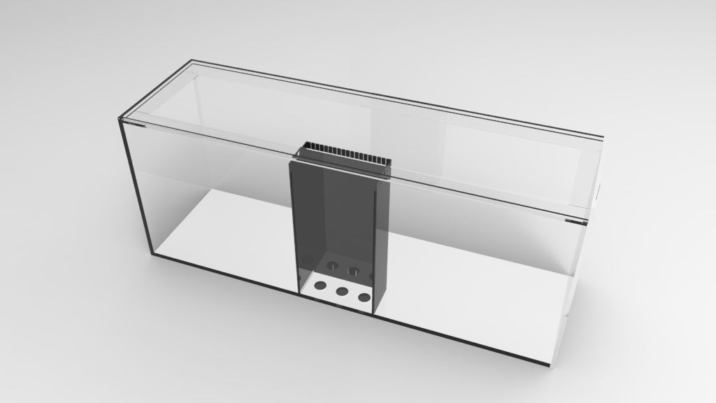 112 Gallon Aquarium – Center Overflow