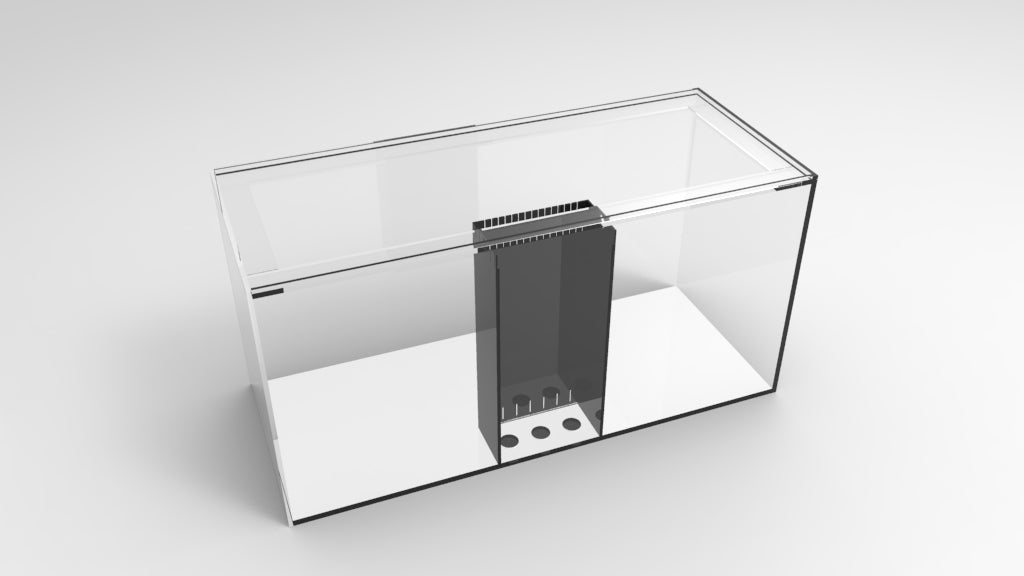 100 Gallon Aquarium A – Center Overflow