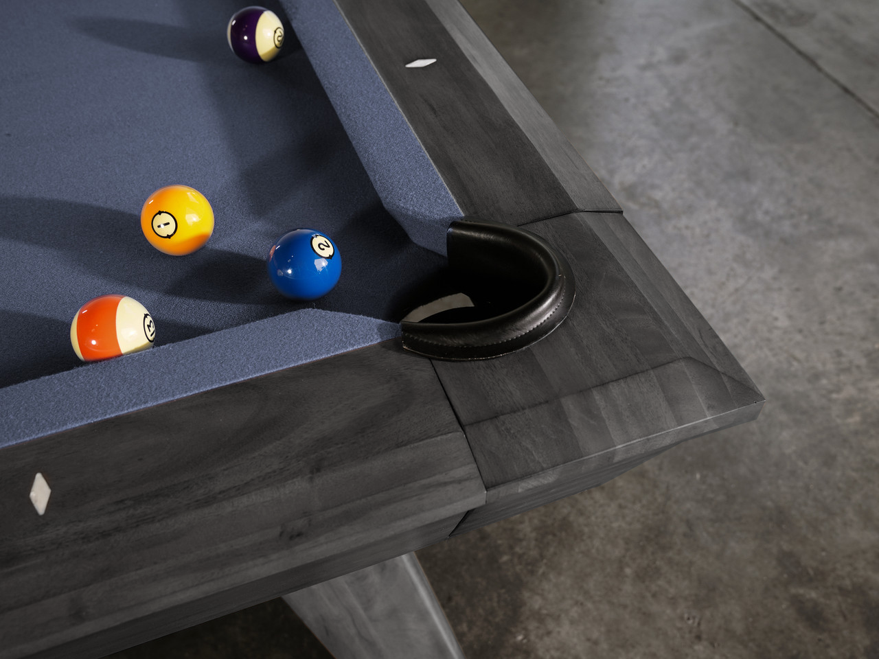 Desyn Slate Pool Table - Grayson Gray Finish