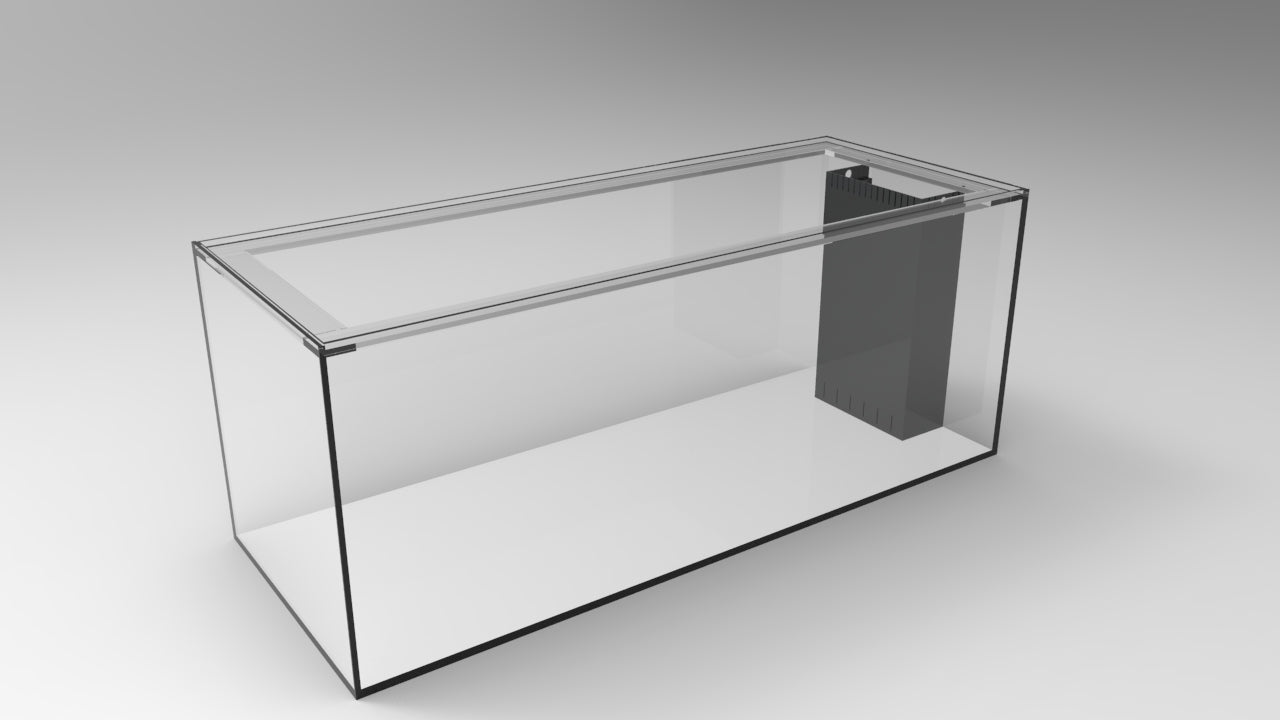 150 Gallon Aquarium – Center Overflow / Shadow Overflow / Peninsula